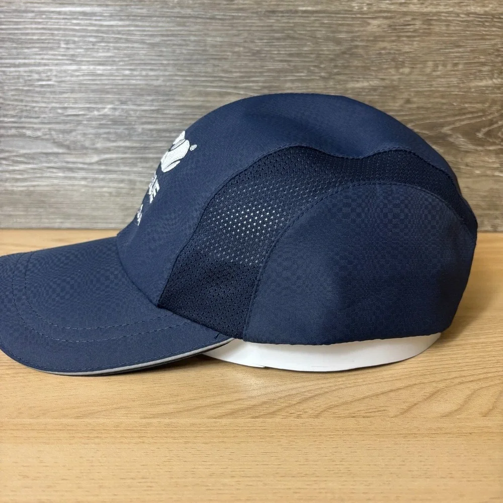 USTA League Hat Cap Strap Back Blue Tennis Florida Lightweight Adjustable